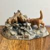 Lowell Davis Dog and Rabbits Figurine - 2