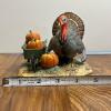 Lowell Davis Schmid Turkey Figurine with Pumpkins Limited Edition - 6