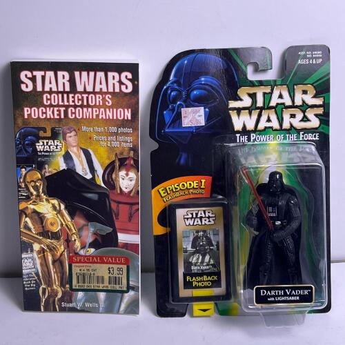 Star Wars Collector's Pocket Companion and Darth Vader Figure