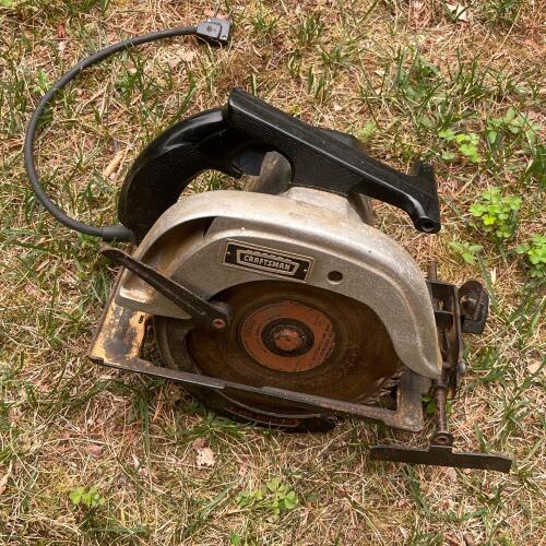 Vintage Craftsman Corded Circular Saw