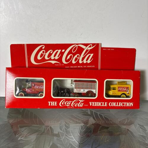 Coca-Cola Die-Cast Metal Toy Vehicle Collection