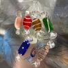 Murano-Style Art Glass Candies & Glass Basket - 6