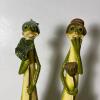Pair of Whimsical Frog Figurines - 8