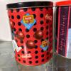 Two Coca-Cola Polar Bear Holiday & Basketball Tin Containers - 3