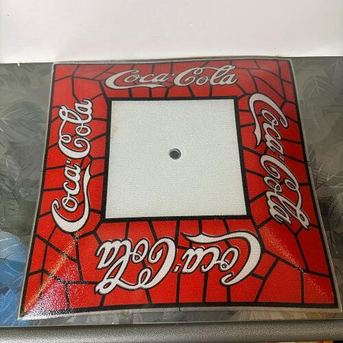 Coca-Cola Stained Glass-Style Ceiling Light Shade