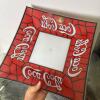 Coca-Cola Stained Glass-Style Ceiling Light Shade - 3