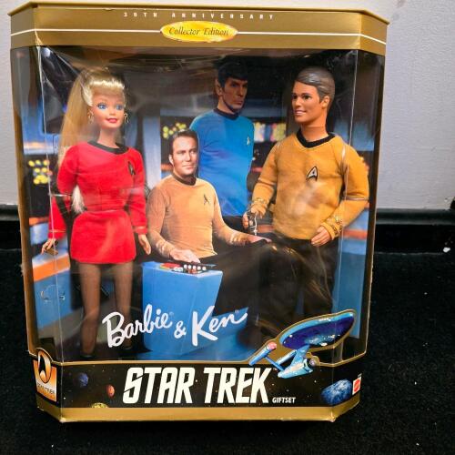 Barbie & Ken Star Trek 30th Anniversary Collector Edition Giftset