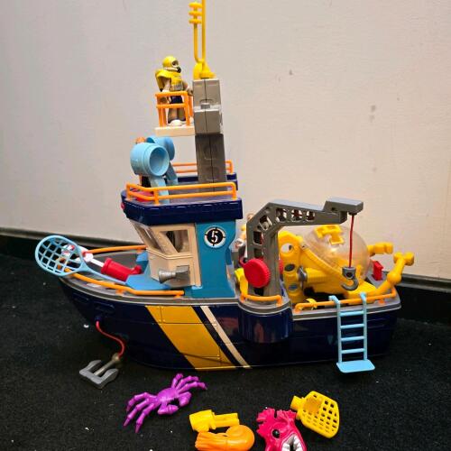 Fisher-Price Imaginext Rescue Boat Playset