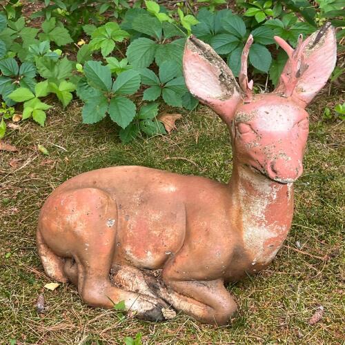 Concrete Deer Garden Statue