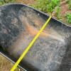 True Temper Single-Wheel 6 cu ft Poly Tray Wheelbarrow - 4