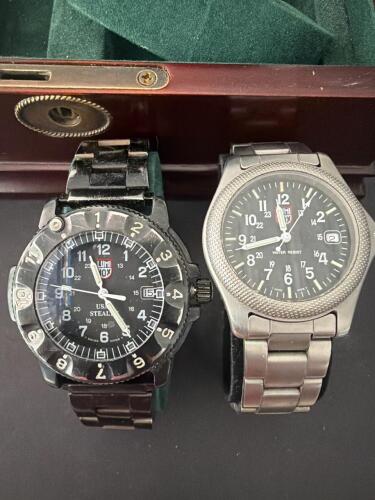 Luminox Steel Watches, U.S.A. Stealth and Water Resist Models