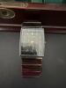 Pulsar Rectangular Black Dial Wristwatch