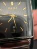 Pulsar Rectangular Black Dial Wristwatch - 3