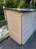 Rubbermaid Outdoor Storage Shed Beige With Green Top - 2