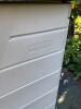 Rubbermaid Outdoor Storage Shed Beige With Green Top - 19