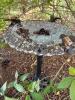 Cast Iron Bird Bath with Decorative Bird Accents - 10