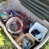Outdoor Storage Box With Green Lid - 3