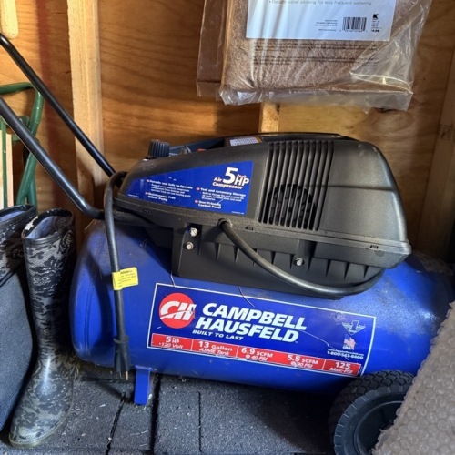 Campbell Hausfeld 5 HP Air Compressor with 13 Gallon Tank