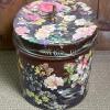 Floral and Animal Motif Metal Storage Tin - 2