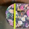 Floral and Animal Motif Metal Storage Tin - 7
