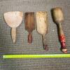 Antique Wooden Butter Paddles and Butter Mold Mallet - 4