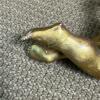 Gilt Style Cherub-Form Three-Light Wall Sconce - 4
