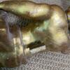 Gilt Style Cherub-Form Three-Light Wall Sconce - 6