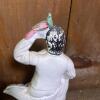 Pair of Staffordshire-Style Figural Mantel Pieces - 3