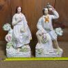 Pair of Staffordshire-Style Figural Mantel Pieces - 8