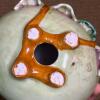 Goregous Ceramic Peach-Form Decor - 3