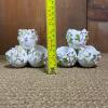 Porcelain Floral Egg Cups - 6