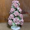 Capodimonte-Style Porcelain Floral Bouquet Arrangement - 2
