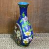Cloisonn&eacute; Vase in Floral and Butterfly Motif - 2