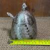 Metal Beehive-Style Honey Jar with Lid and Spoon - 7
