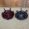 Pair of Carved Wood Display Stands - 3