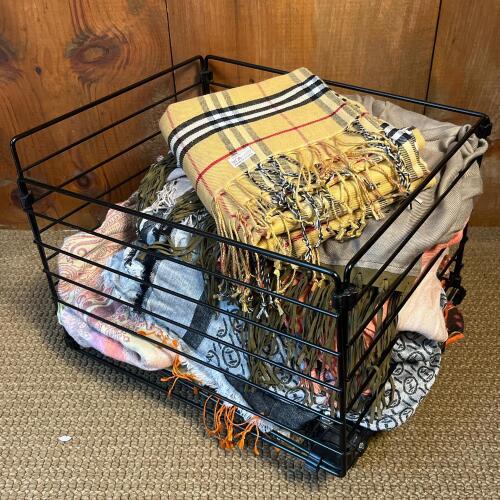 Lot Of Assorted Multicolor Scarves
