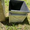 Four Weathered Decorative Outdoor Planters - 2