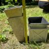 Four Weathered Decorative Outdoor Planters - 4