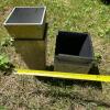 Four Weathered Decorative Outdoor Planters - 5