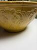 Yellow Glazed Mixing Bowl With Relief Decoration - 3