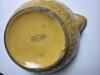 Yellow Glazed Mixing Bowl With Relief Decoration - 5