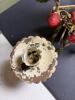 Pair of Tole Strawberry-Style Metal Candleholders - 6