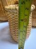 Eight Woven Rattan and Wood Handle Baskets - 13