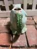 Frog-Form Majolica-Style Ceramic Pitcher or Jug - 3