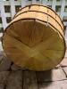 Large Wooden Bushel Basket with Wire Handles - 3