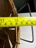 Large Wooden Bushel Basket with Wire Handles - 7