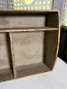 Wood Organizer Caddy With Dividers, Rustic Utility Style - 3