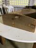 Wood Organizer Caddy With Dividers, Rustic Utility Style - 4