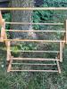 Wooden Folding Dryer and Peg Rack (In 2 pieces - 3