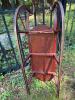 Antique Wooden Sled with Swan-Head Handles - 4